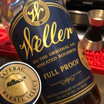 Weller Full Proof Wheated Bourbon Barrel Select, Selected by J.E.N. For Singapore