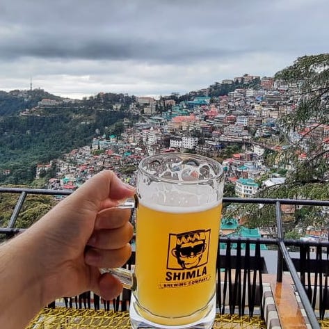 A Refreshing Delight: Charms of Witty Monkey Belgian Wit Beer at Shimla Brewing Company