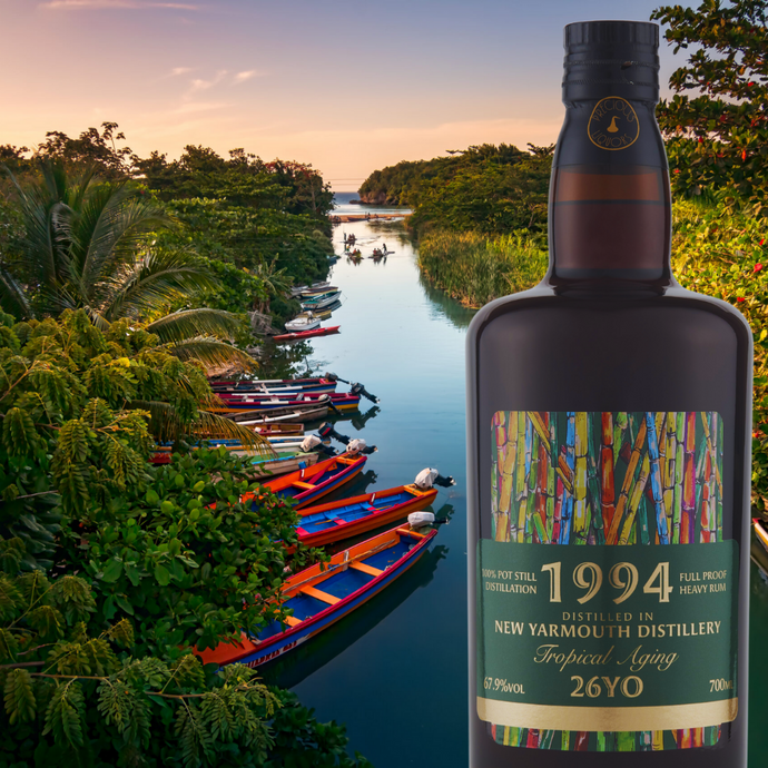 Malternative: Jamaican New Yarmouth Rum, 1994, 26 Years, 67.9% abv, Japan Exclusive, bottled by Malt, Grain & Cane, Precious Liquors, Bar Lamp, Rum & Whisky Kyoto and Rudder Ltd.