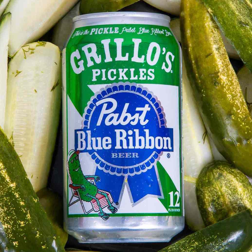 Pabst Blue Ribbon Unveils Pickle Beer In Collaboration With