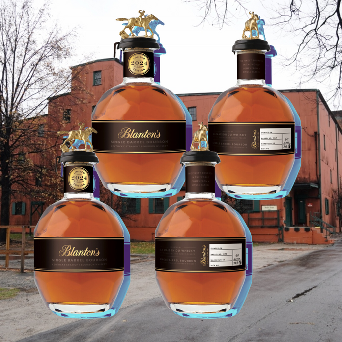 Fresh Out of Warehouse H, A Quartet of Blanton's Single Barrels Emerges: #562, #563, #597 & #598