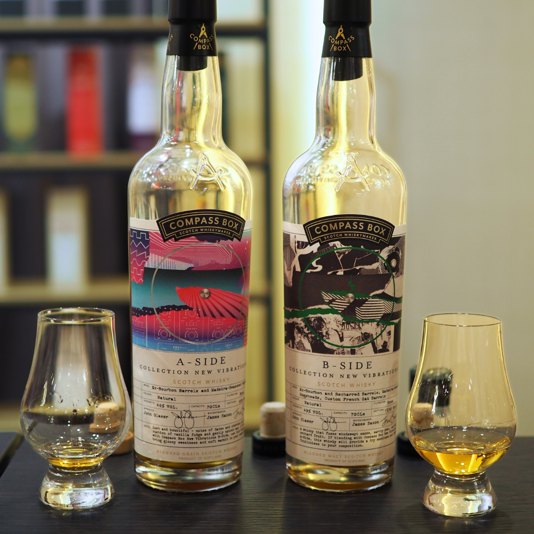 Compass Box A-Side & B-Side Scotch Whisky, LMDW 2024 New