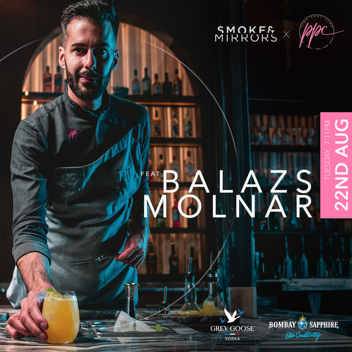 One Night Only: Pink Pony Club's Balazs Molnar Joins Smoke & Mirrors for Night of Mixology