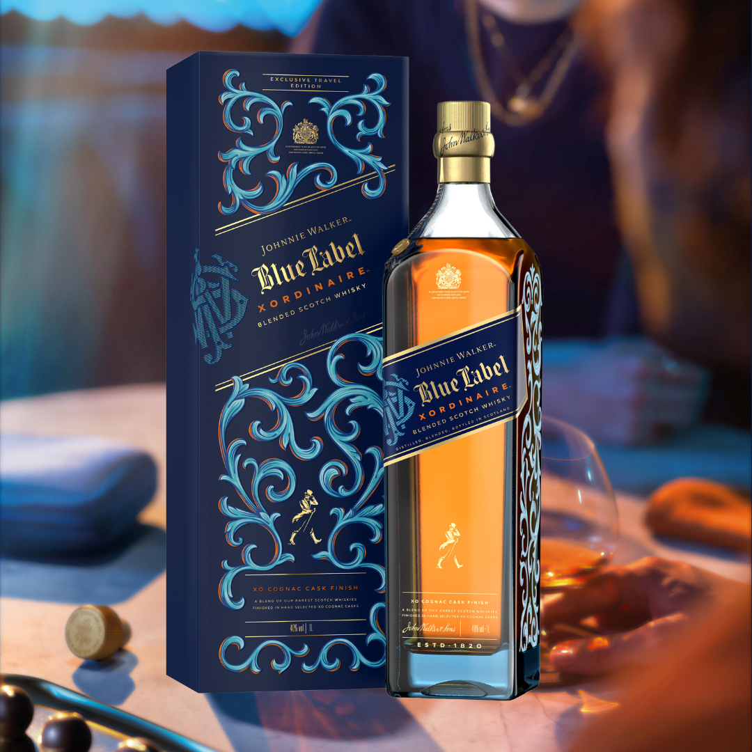 Johnnie Walker Blue Label Unveils XO Cognac-Finished XOrdinaire Johnnie Walker Blue Label Unveils XO Cognac-Finished XOrdinaire