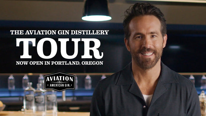 Ryan Reynolds Tours the Aviation American Gin Distillery