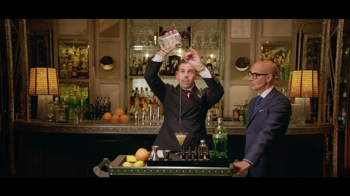 Stanley Tucci Visits the Connaught Bar