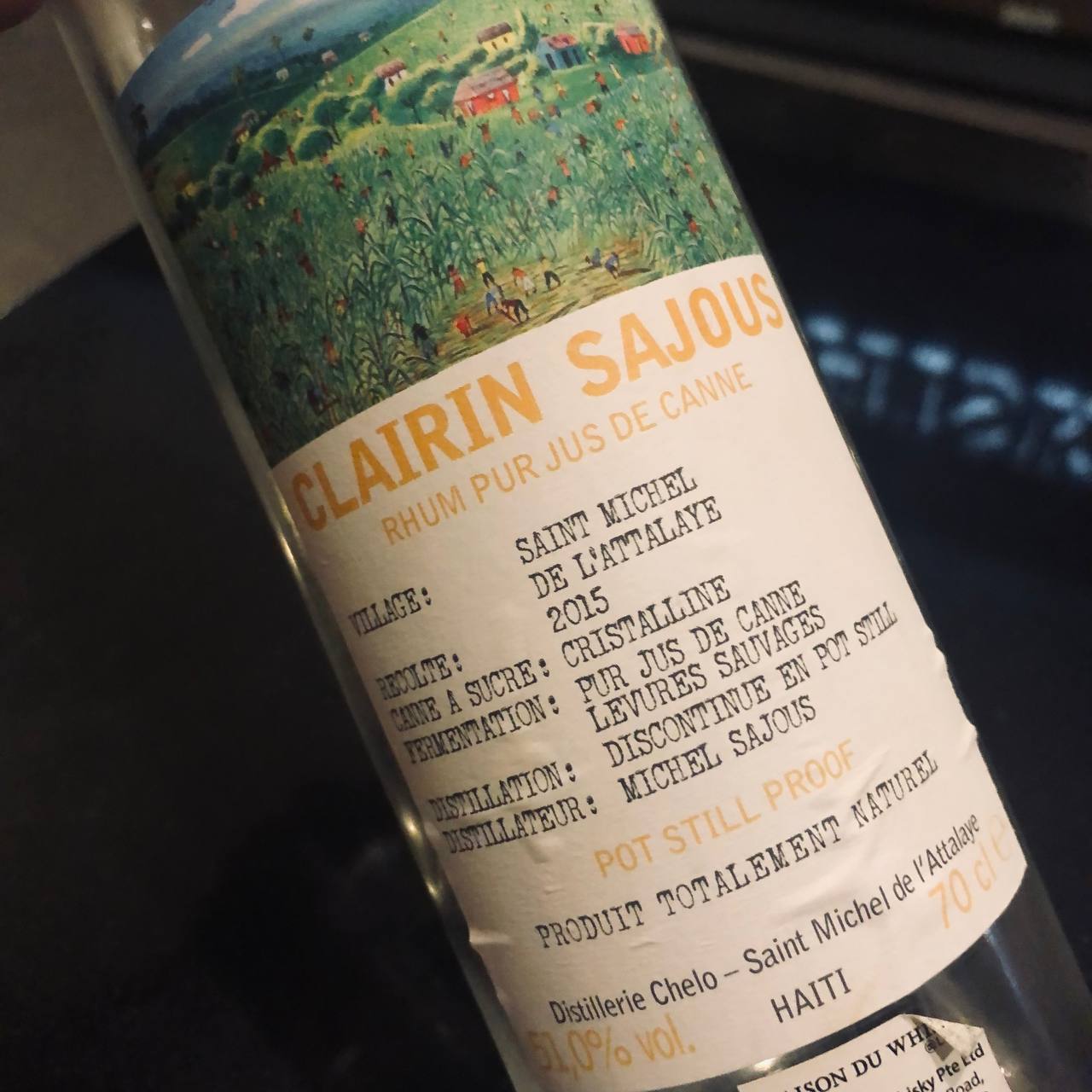 Buy Velier Clairin Sajous Chelo Distillery Sugarcane Juice Rum