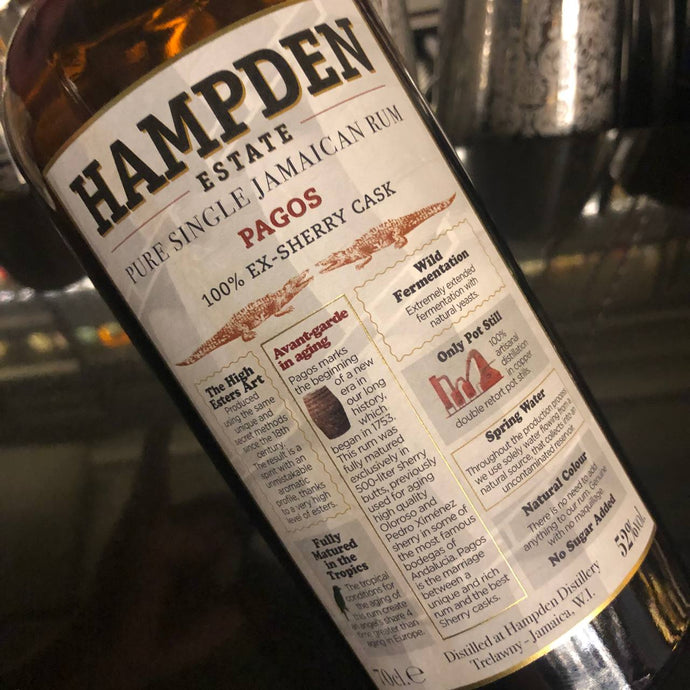 Hampden Pagos 100% Ex-Sherry Cask, 52% ABV