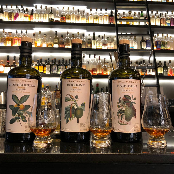 A Trio Of Guadeloupe Rums From Velier's Flora Antillarum Series: Montebello 2002, Karukera 2009, and Bologne 2014