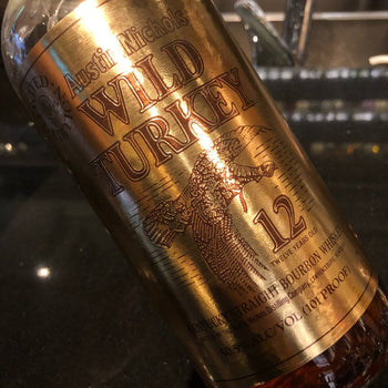 Taste Testing The Legendary Wild Turkey Cheesy Gold Foil 12 Year Old 101 Proof Limited Edition