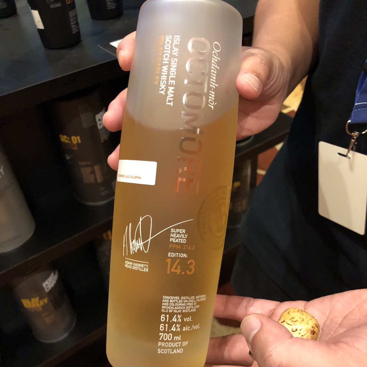 Bruichladdich Octomore Edition 14.3 / 214.2 PPM – 88 Bamboo