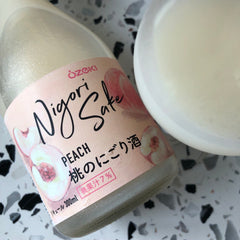 Ozeki Peach Nigori 7% ABV | 大関 桃のにごり酒