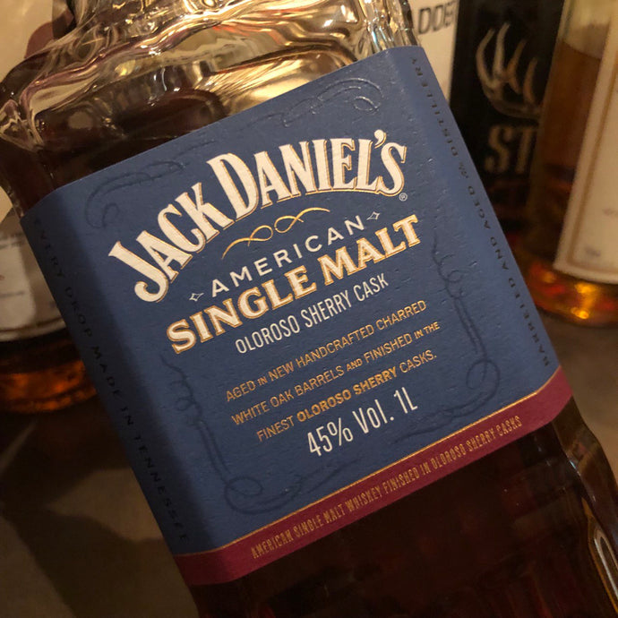 Jack Daniel’s American Single Malt Whiskey Oloroso Sherry Cask, 45% ABV
