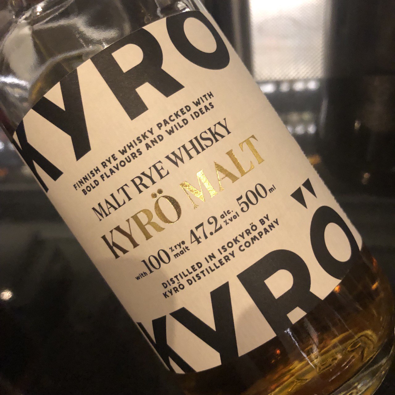 Whisky Review: Kyro Malt Rye Whisky – 88 Bamboo