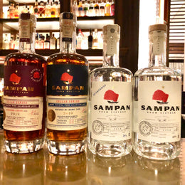 4 Sips Through Vietnam's Sampan Rhum: White, Overproof, Cellar Series Bourbon & Cellar Series Cognac