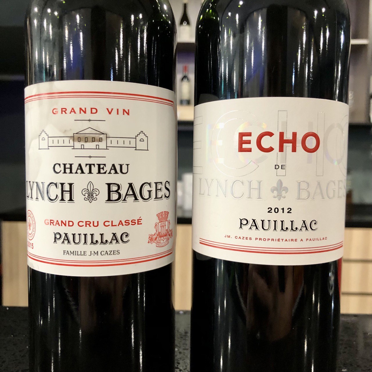 Wine Review: Two Lunch Bags - Chateau Lynch Bages & Echo de Lynch  
