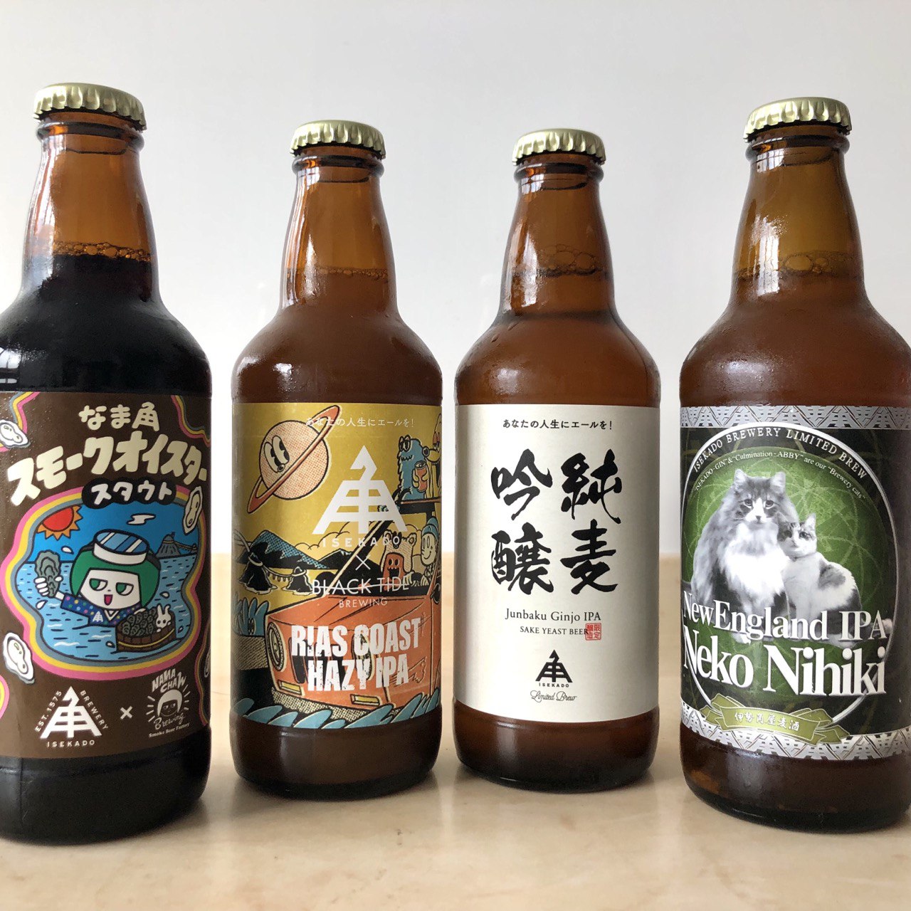 Taste Testing Four Isekado (Ise Kadoya 伊勢角屋) Special Brews