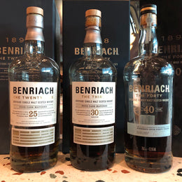 Taste Testing Benriach Through The Ages: 25 Year Old, 30 Year Old & 40 Year Old