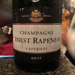 Taste Testing Ernest Rapeneau Champagne Brut