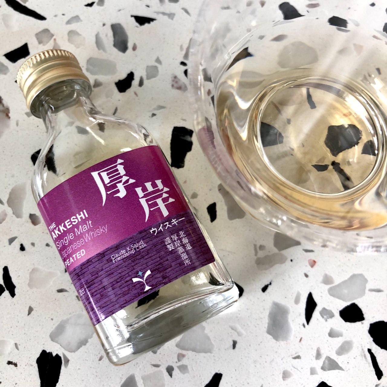 Akkeshi Peated Single Malt Japanese Whisky 2022, 3 Year Old
