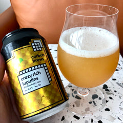 Crazy Rich Lupulins Double Hazy IPA, Carbon Brews Hong Kong