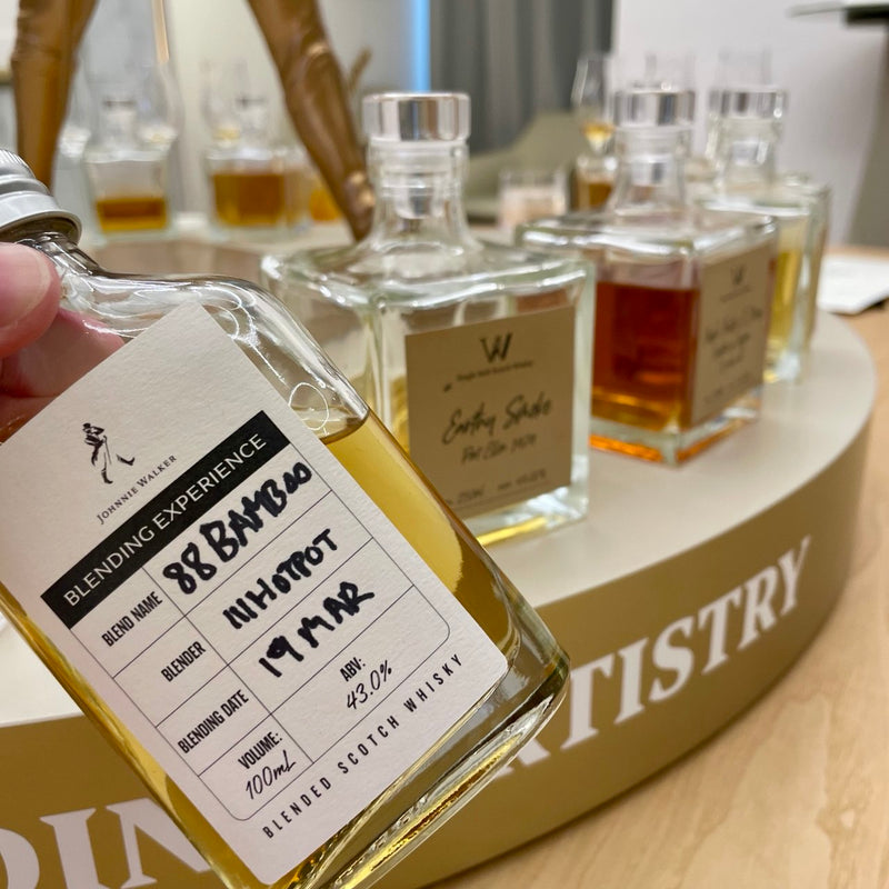 We Get To Be A Johnnie Walker Blender For An Hour: A Sneak Peak Of Bespoke Blended Scotch At Johnnie Walker Vault