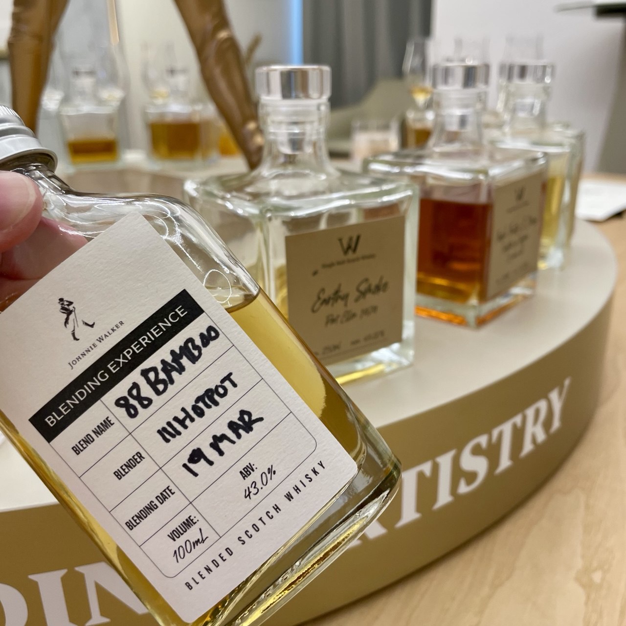 We Get To Be A Johnnie Walker Blender For An Hour: A Sneak Peak Of