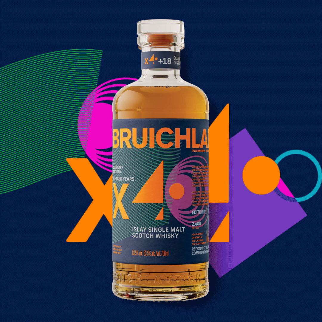 Bruichladdich Debuts World's First 18 Year Old Quadruple Distilled