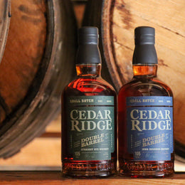 Cedar Ridge Unveils Double Barrel Rye Alongside Annual Double Barrel Bourbon