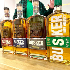 How Busker's Irish Whiskey Became Big In Japan, Fuelled By Local Irish Grains And Sicily's Cult Marsala; Taste Testing Every Busker Whiskey From Single Grain To Single Malt, Single Pot Still & Busker Triple Cask Blend
