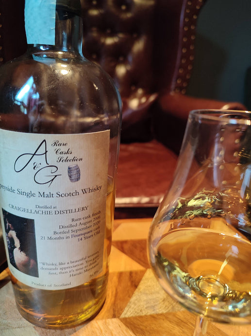 Craigellachie 14 Year Old, A&G Selection, Foursquare Rum Cask Finish