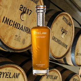 RyeLaw, InchDairnie 2017 Single Grain Scotch Whisky (2022 Release), 46.3% ABV