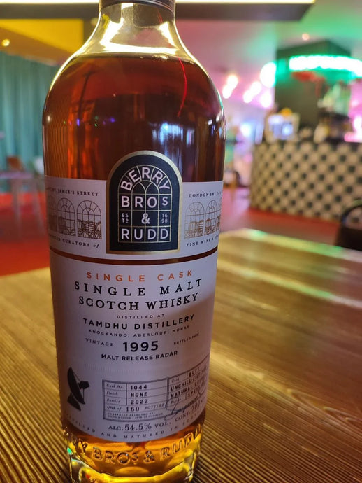 Tamdhu 1995, 27 Year Old, Berry Bros Rudd, Sherry Butt #1044