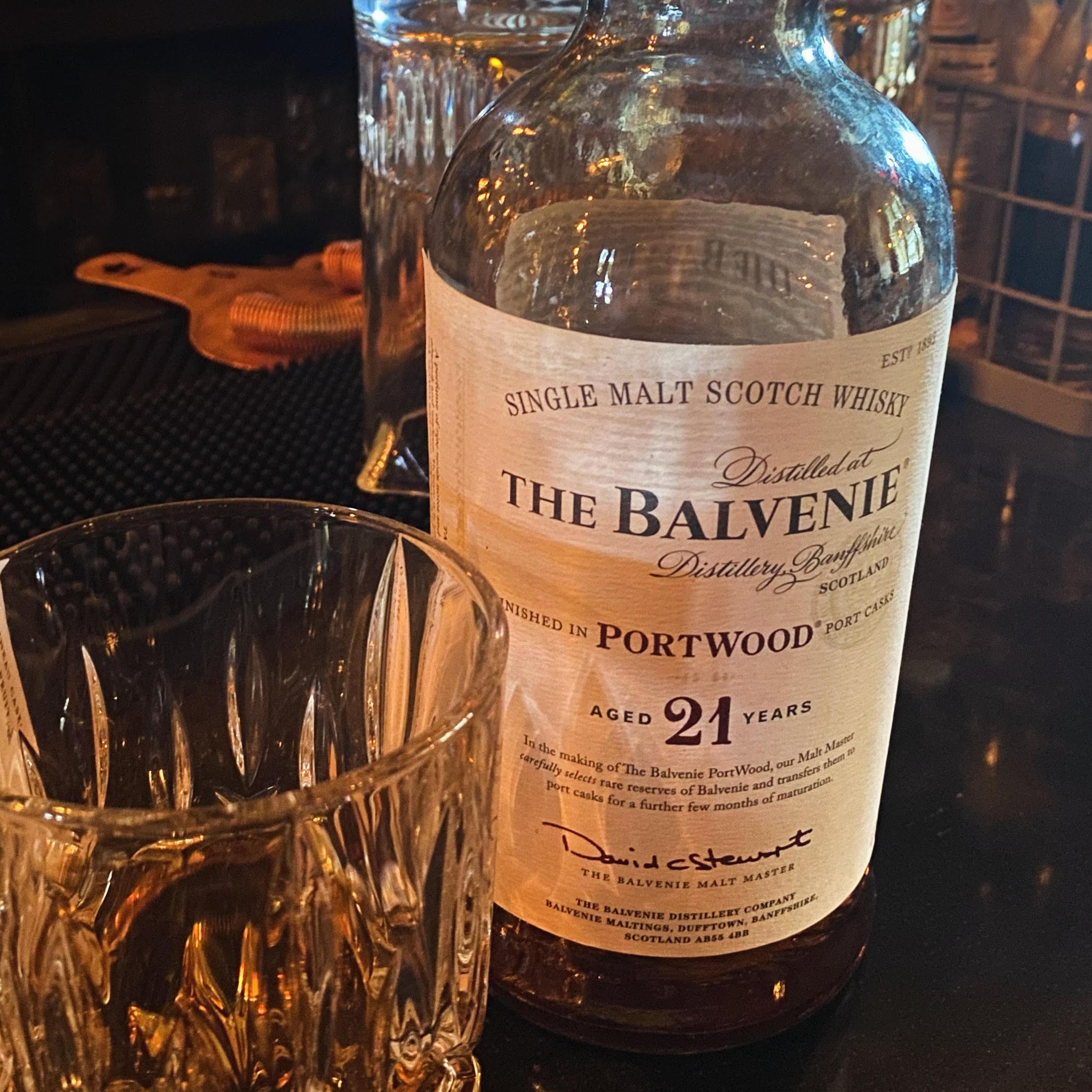 Bar Banter With The Balvenie 21 Year Portwood – 88 Bamboo