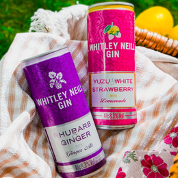 Whitley Neill Gin Makes RTD Debut With Flavours Rhubarb & Ginger Ale And Yuzu & White Strawberry Lemonade