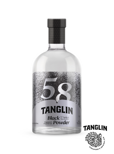 Tanglin Gin: Tanglin Black Powder Gin, 58.0% (500ml)