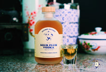 Load image into Gallery viewer, Clumzy Plumzy: Sour Plum Vodka, 17.4% (500ml) (Bundle of 3)
