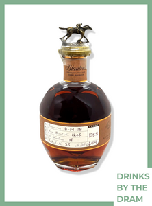 By the Dram (30 ml): Blanton's Straight From the Barrel (Highest Proof)
