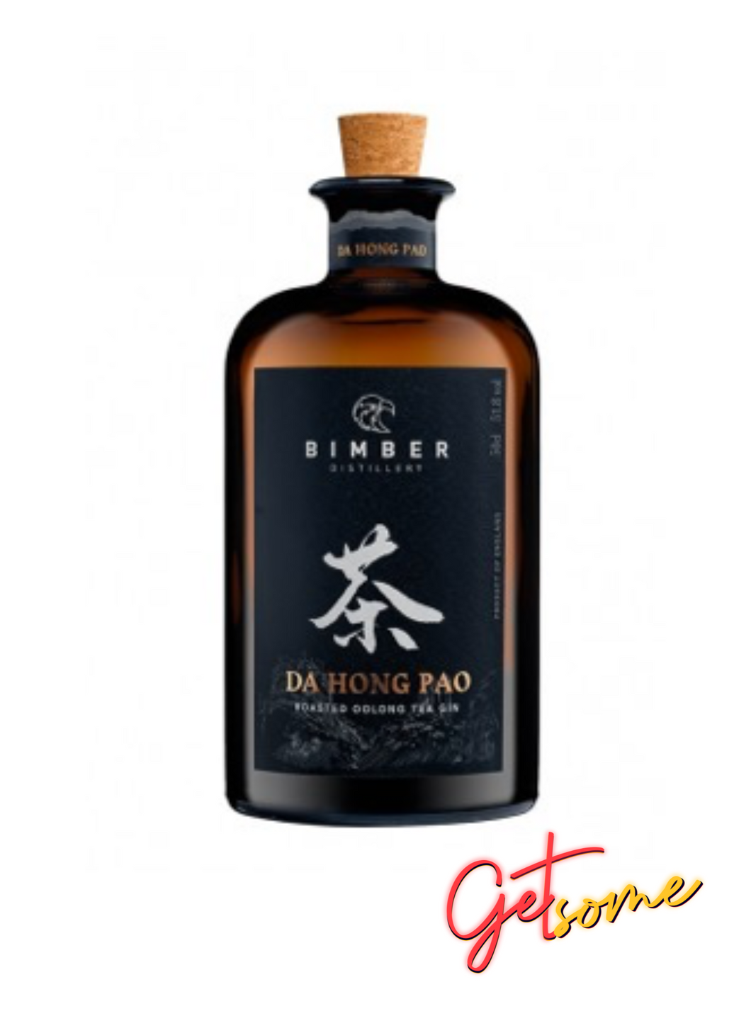 Get Some: Bimber Da Hong Pao, Roasted Oolong Tea Gin, 51.8% (500ml)
