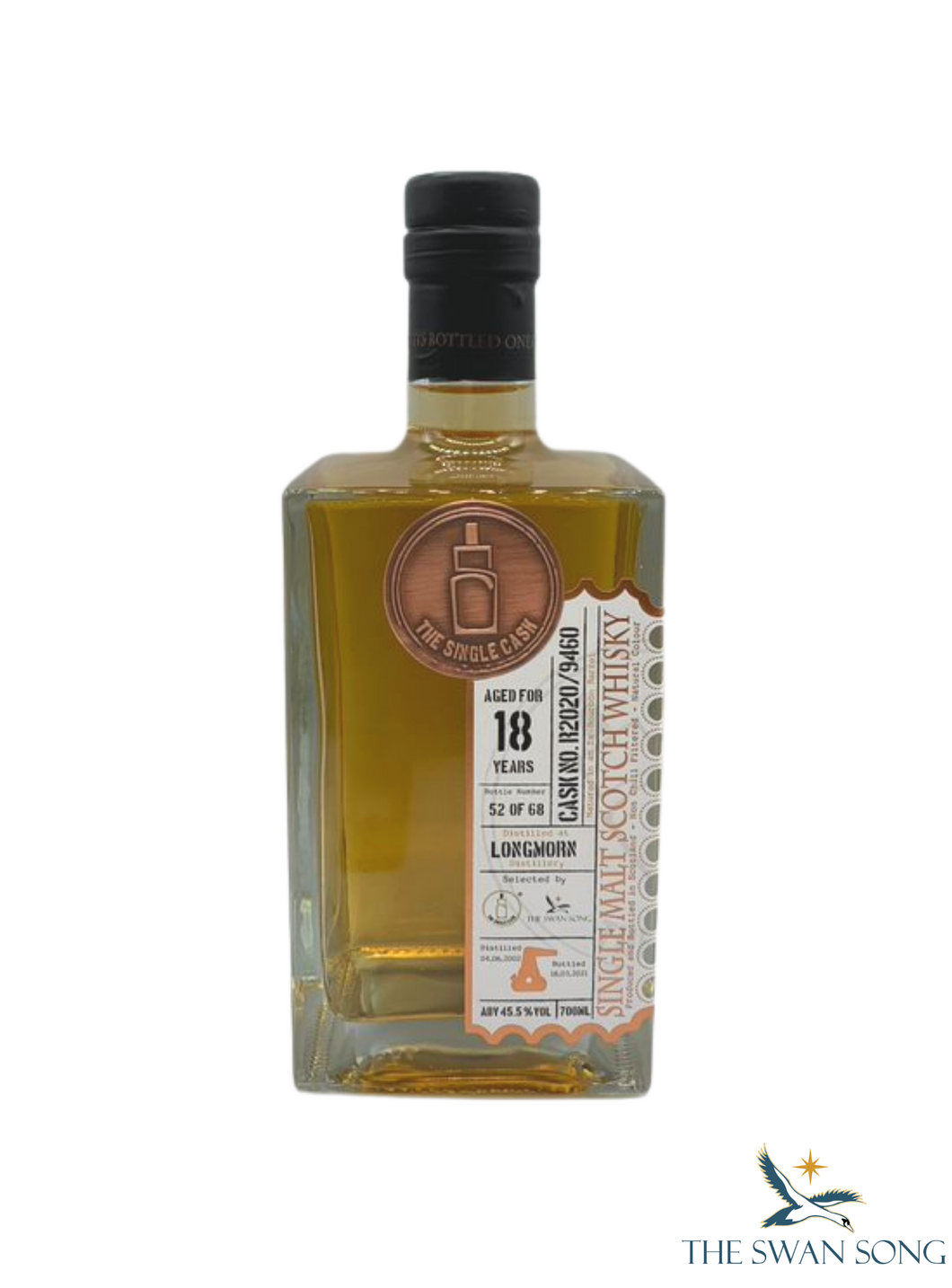 The Swan Song: Longmorn 2002 18 Years Old #R2020/9460