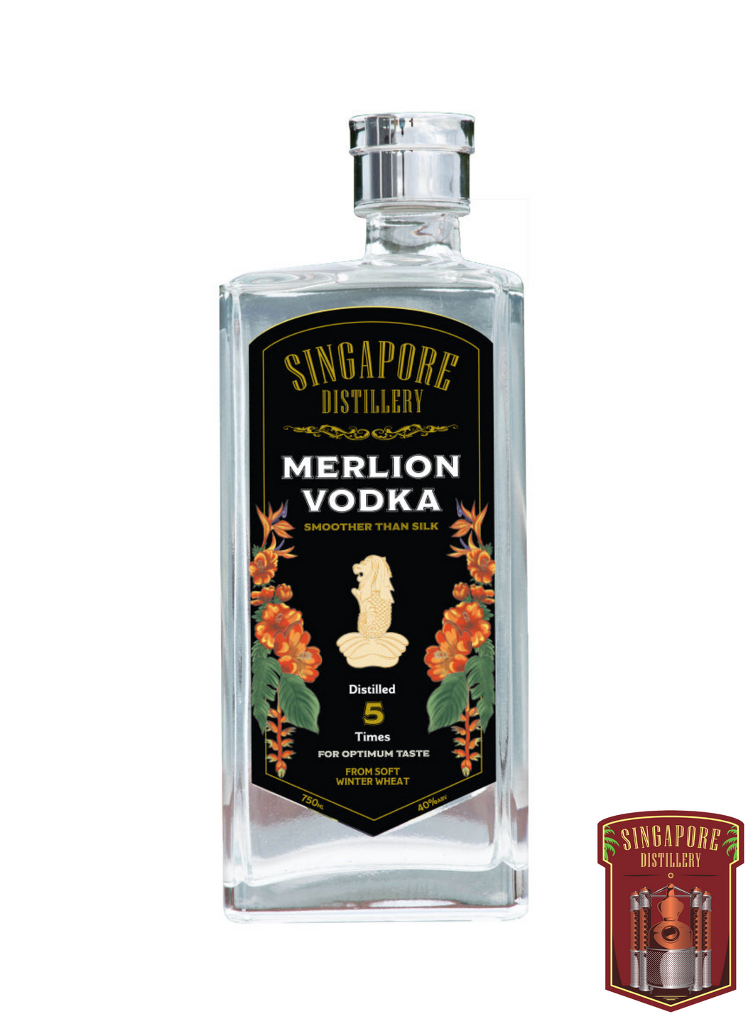 Singapore Distillery Merlion Vodka