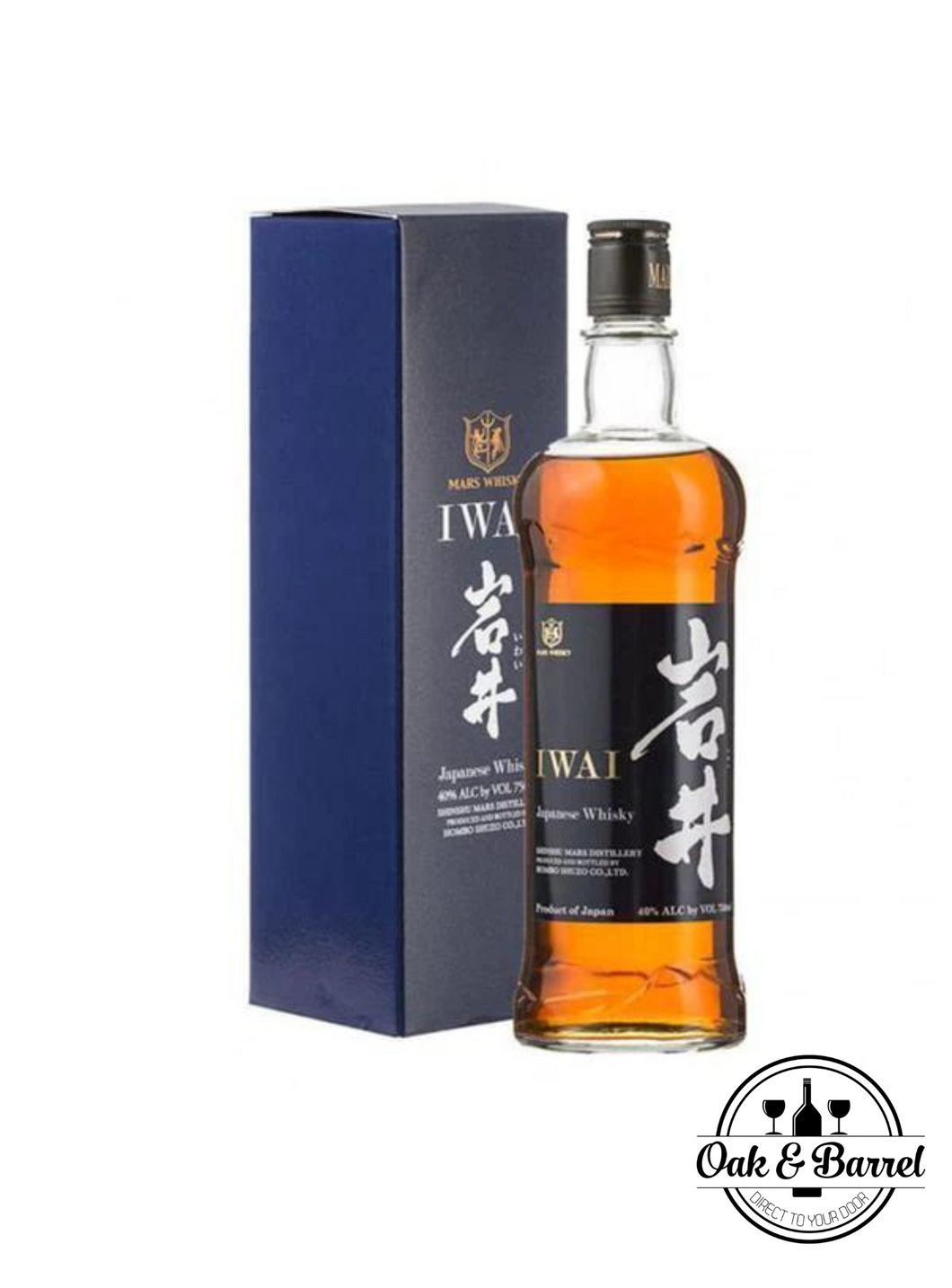 Oak & Barrel: Mars Iwai Japanese Whisky, 40% (750ml)