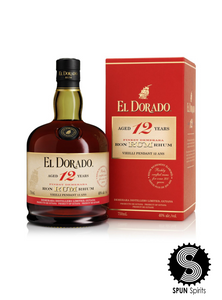 SPUN Spirits: El Dorado 12 Year Old Rum, 40% (700ml)