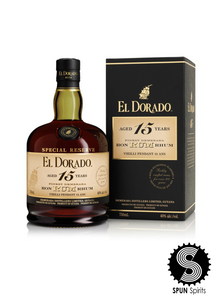 SPUN Spirits: El Dorado 15 Year Old Rum, 43% (700ml)