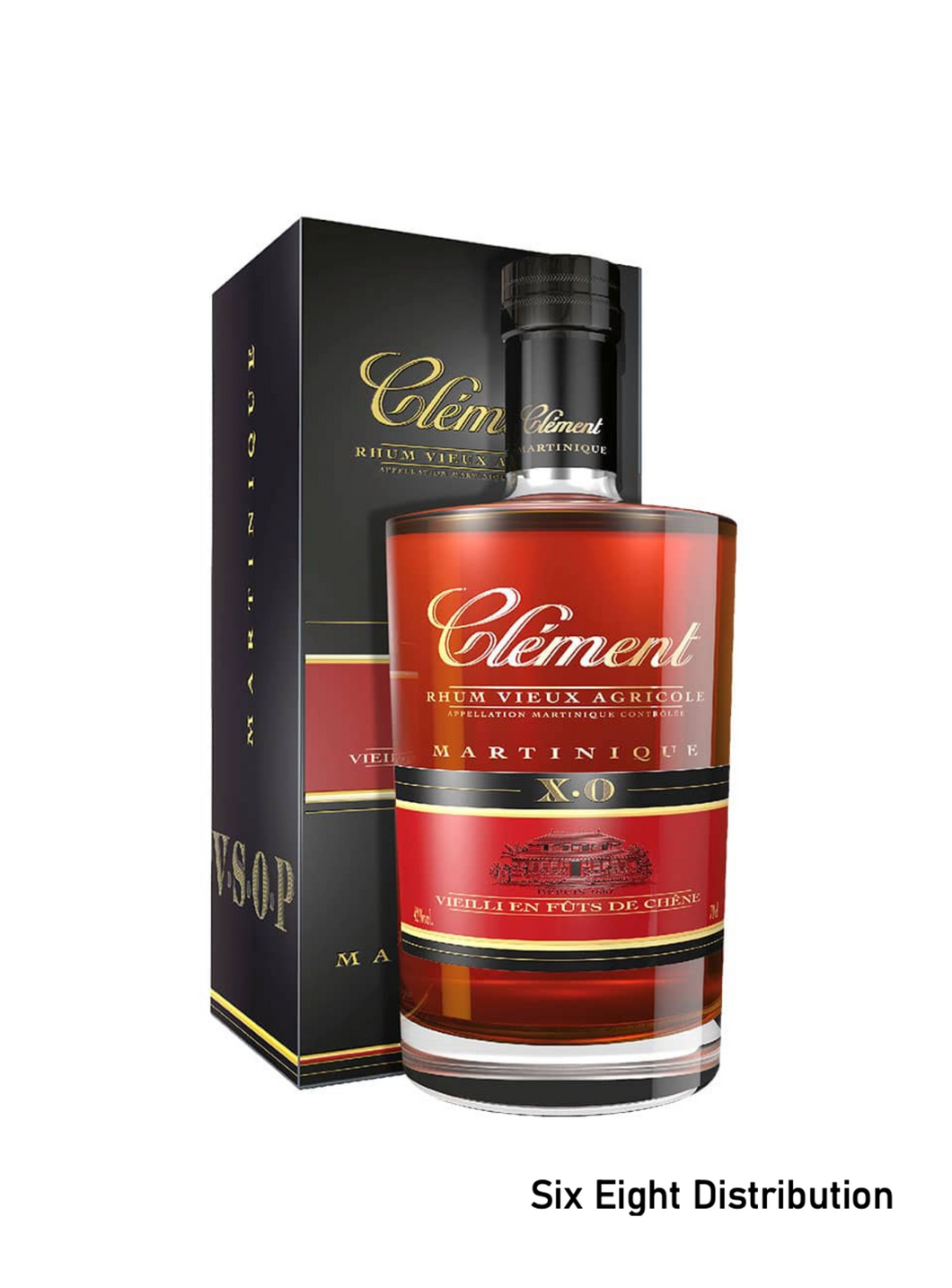 Six Eight: Rhum Clement XO, 44% (750ml)