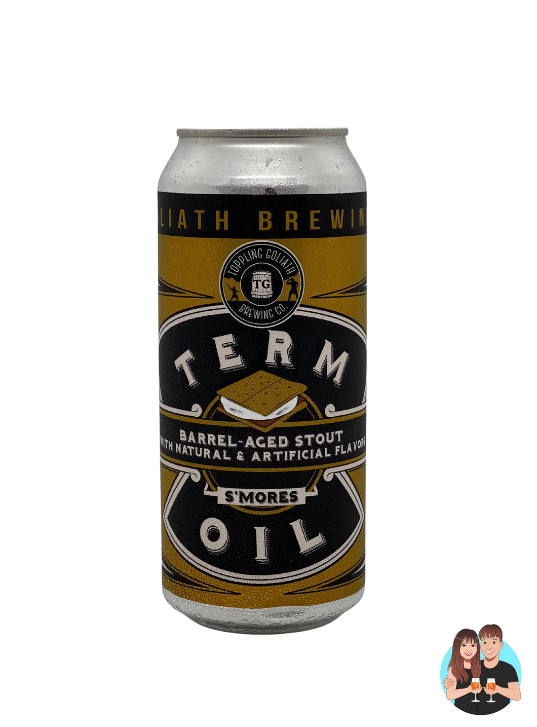 BoozyChewy: Toppling Goliath Term Oil S'mores, 13.8%, 500ml