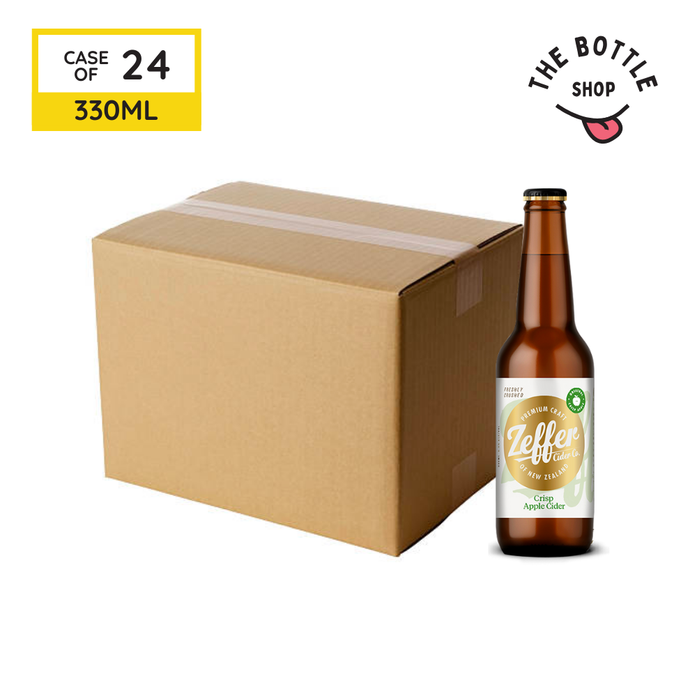 The Bottle Shop: Zeffer Crisp Apple Cider, 5% (24 x 330ml Bottle)